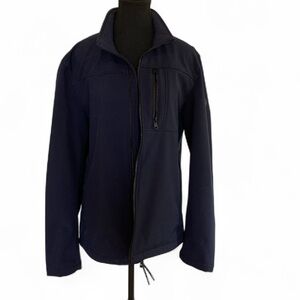 Calvin Klein Men's Dark Navy Softshell Jacket Size M